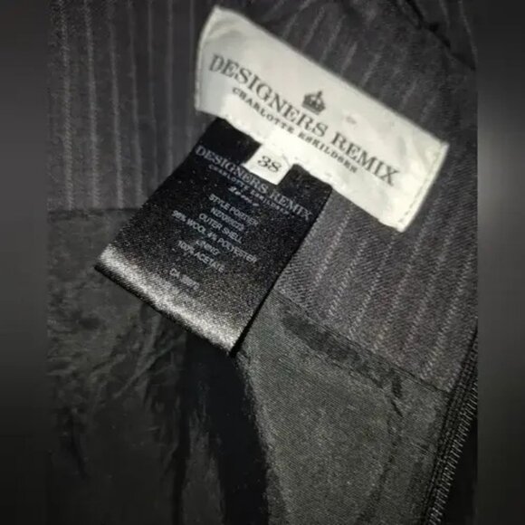 Designers Remix grey wool-blend dress with knot detail size US 8 - Picture 5 of 5